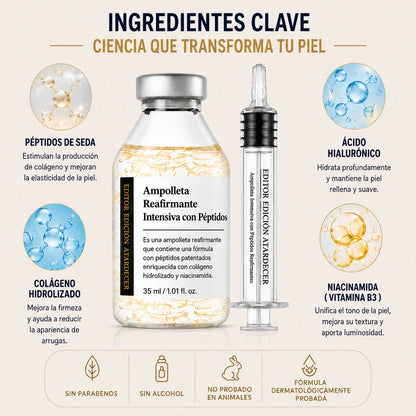 SÉRUM REAFIRMANTE CON PÉPTIDOS