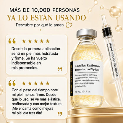 SÉRUM REAFIRMANTE CON PÉPTIDOS